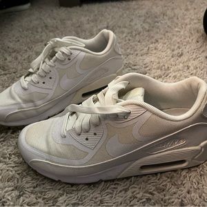 White with light teal accent. Nike Air Max. Size 8.